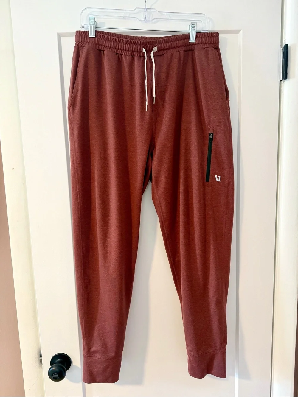 Vuori Maroon Men's Sunday Performance Jogger Sweatpants